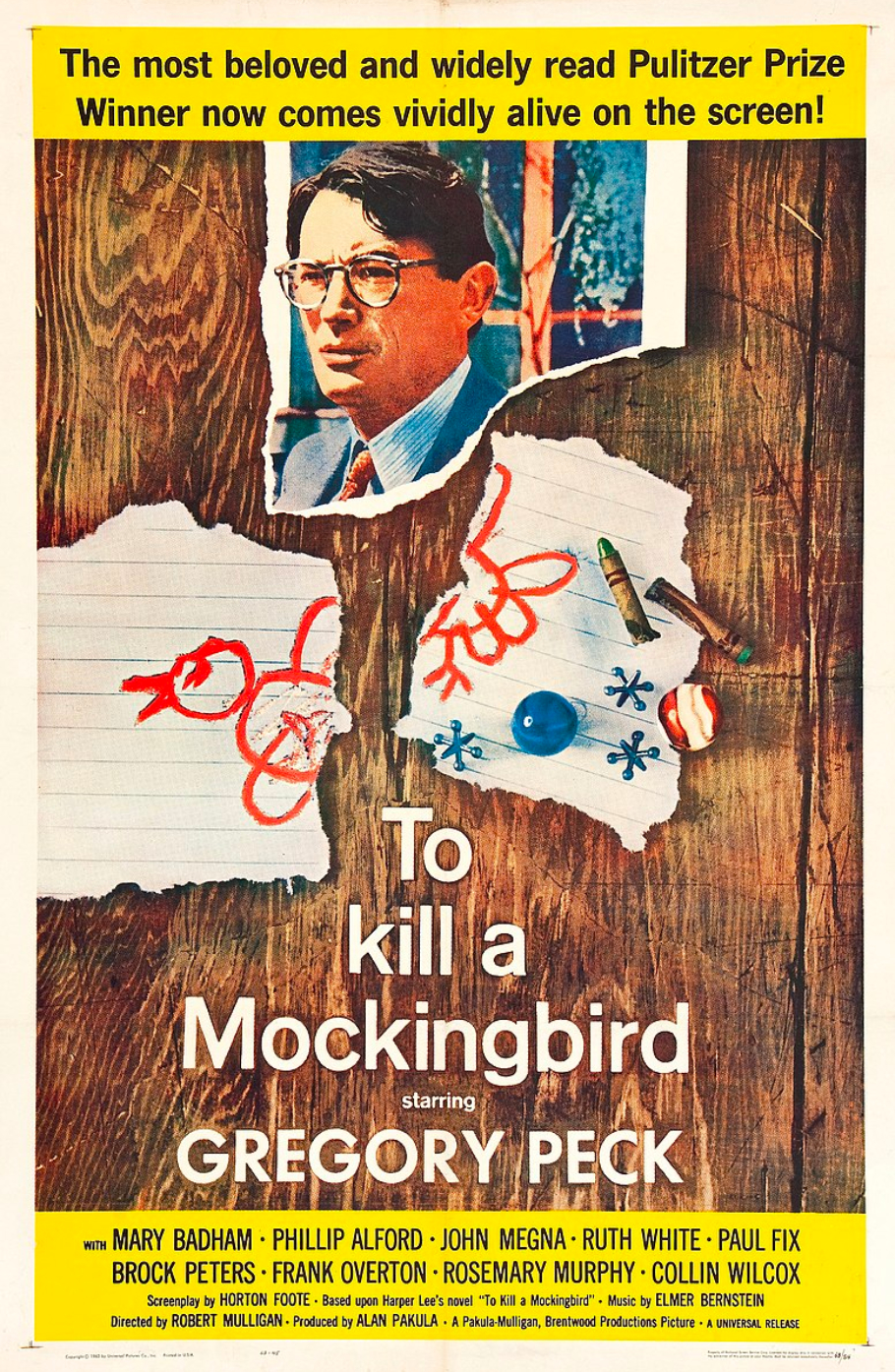 to_kill_a_mockingbird Movie poster of To Kill a Mockingbird