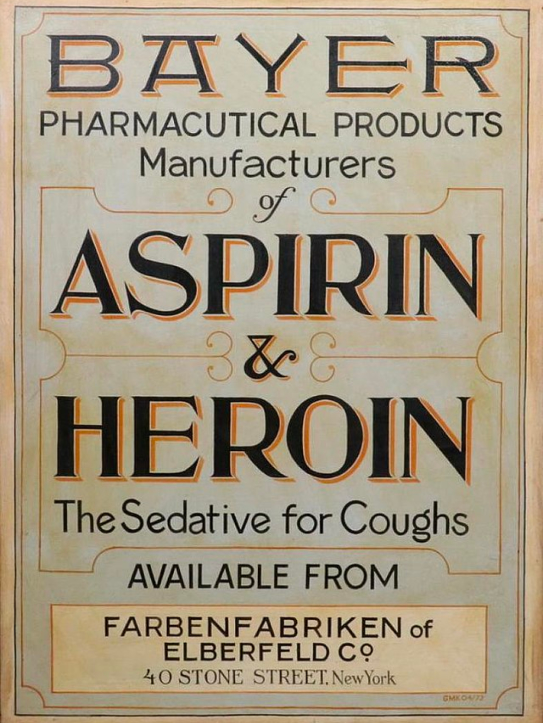 Bayer and Heroin
